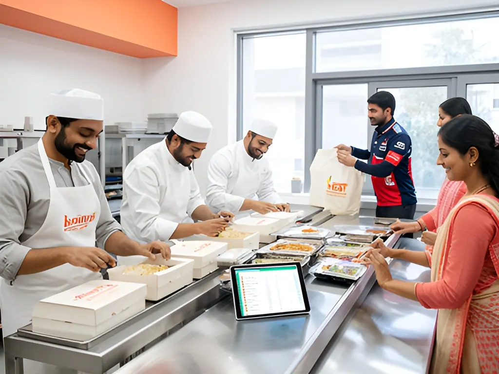 Full kitchen, two brands: cloud kitchen in India