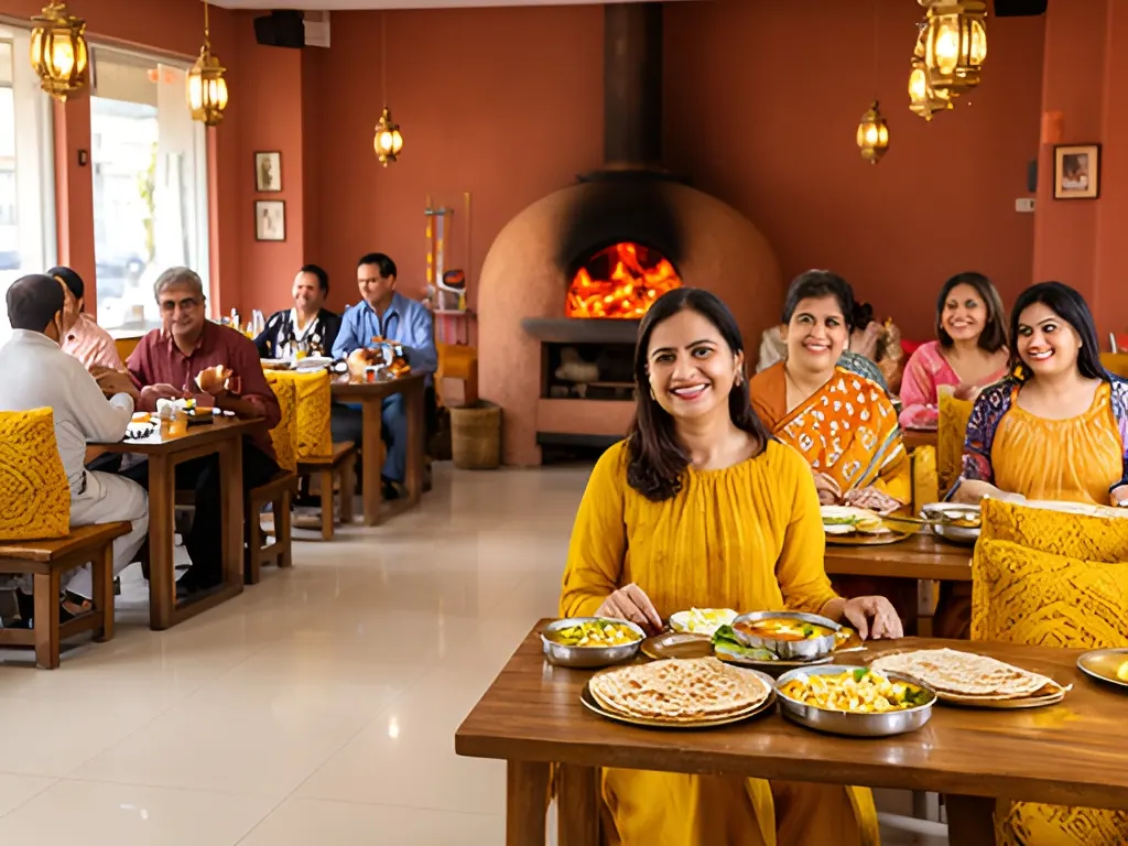 Family restaurant: dhaba or fast-food restaurant in India