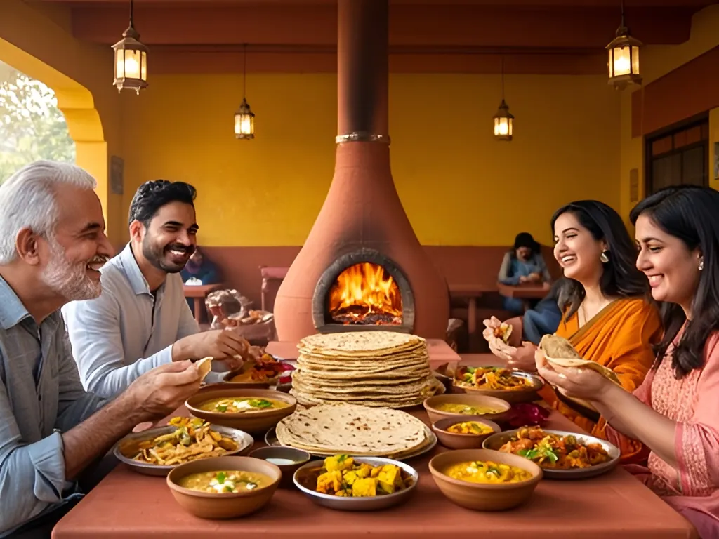 Fast-food joint / semi-permanent dhaba: dhaba or fast-food restaurant in India