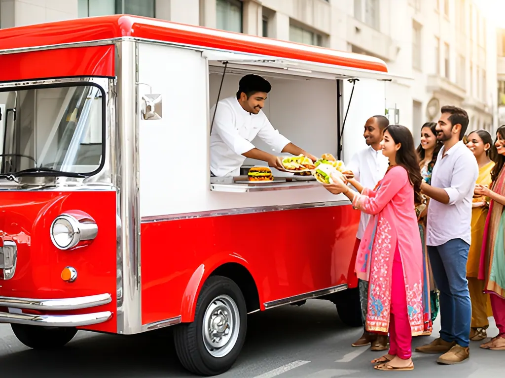 New mini truck, mid build: food truck business in India