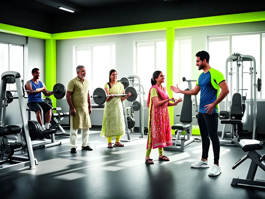 Budget neighbourhood gym: gym in India