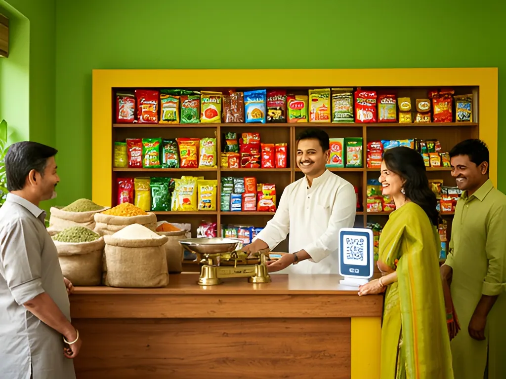 Home-front shop: kirana store in India