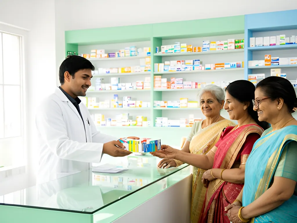 Small chemist: medical store in India