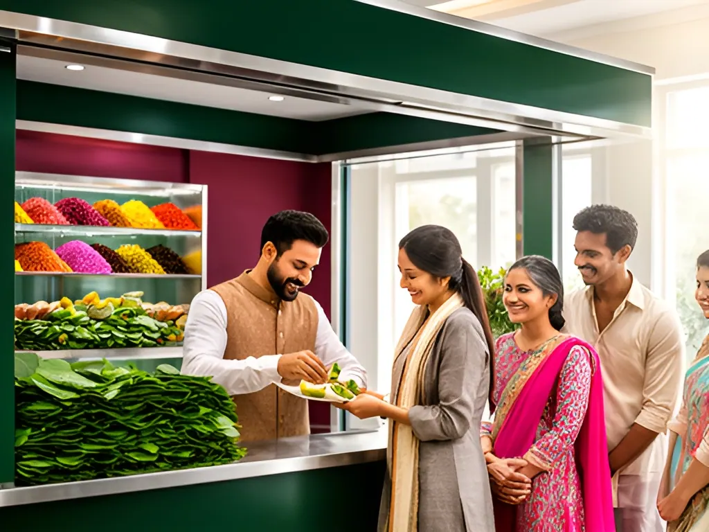 Tobacco-free paan franchise kiosk: paan shop in India