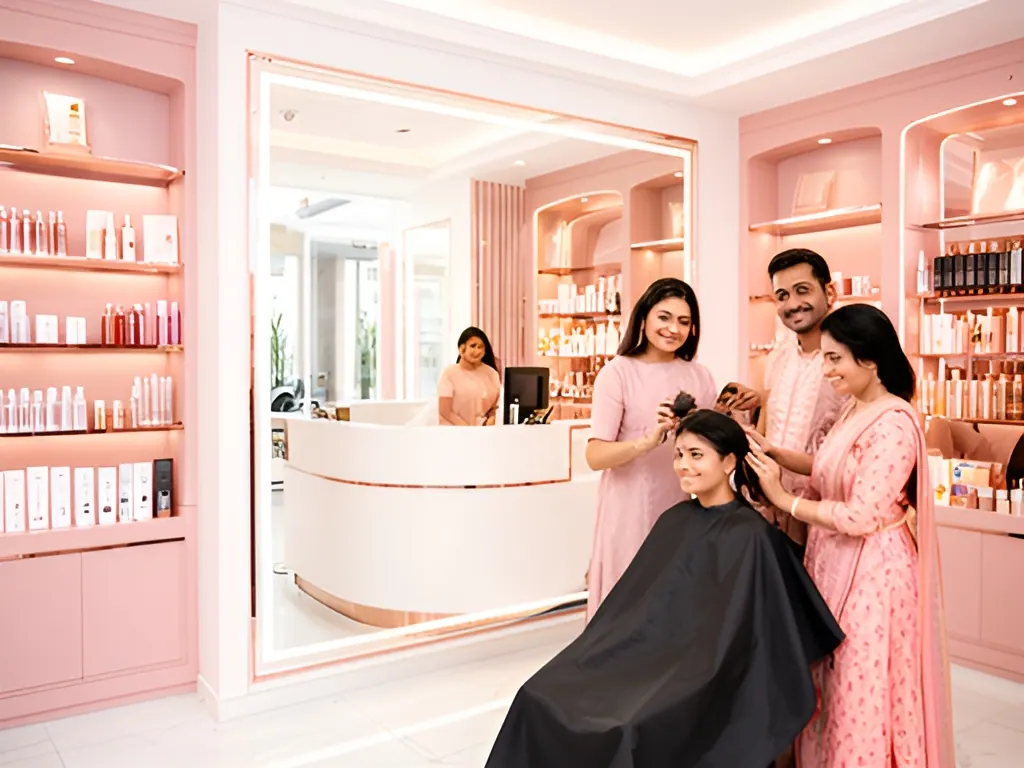Branded franchise salon: salon or beauty parlour in India