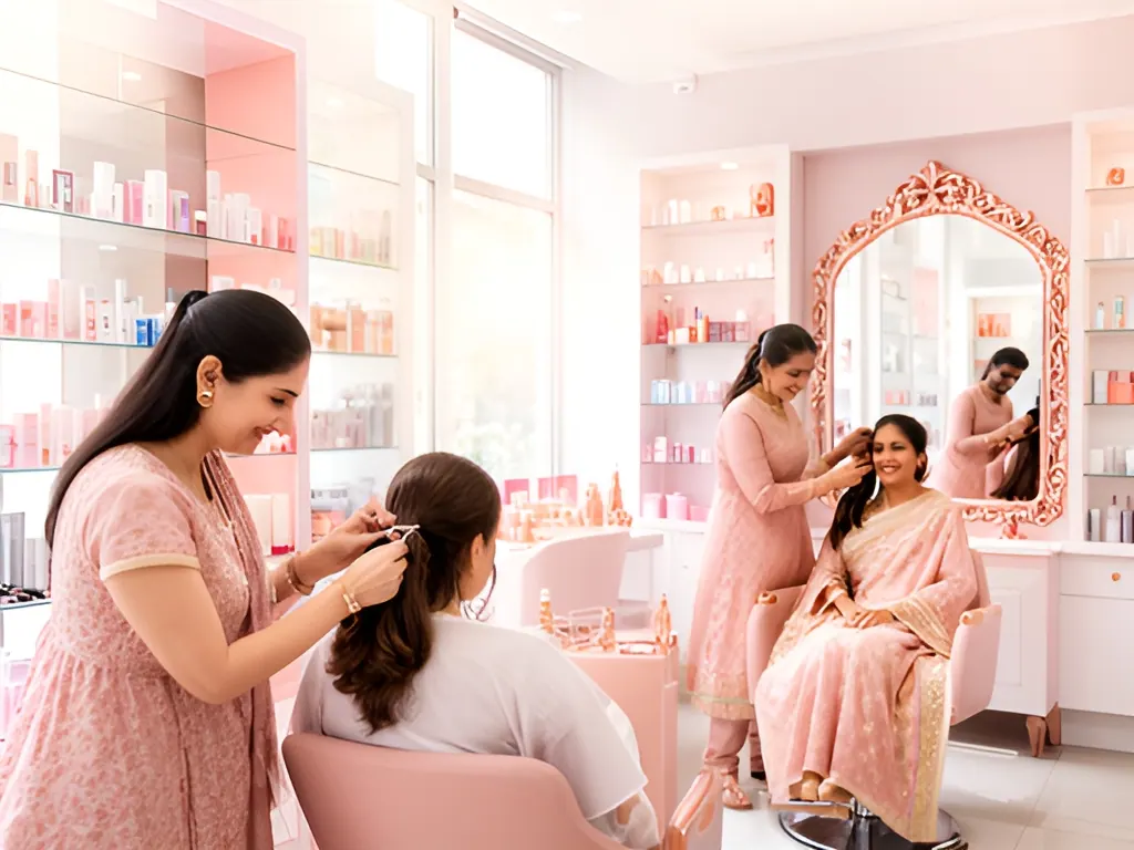 Ladies beauty parlour: salon or beauty parlour in India