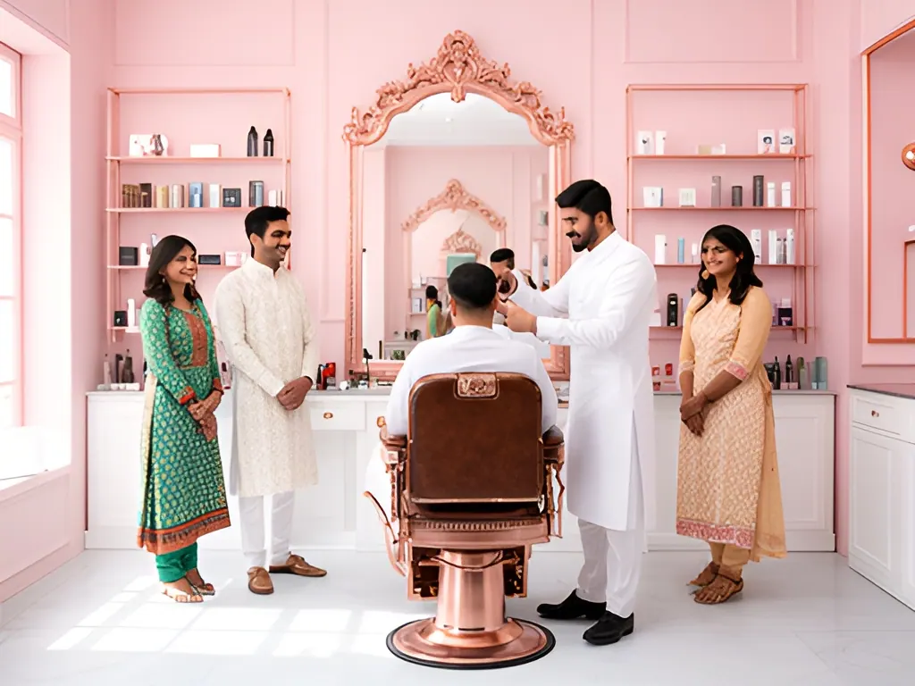 Men's barber shop: salon or beauty parlour in India