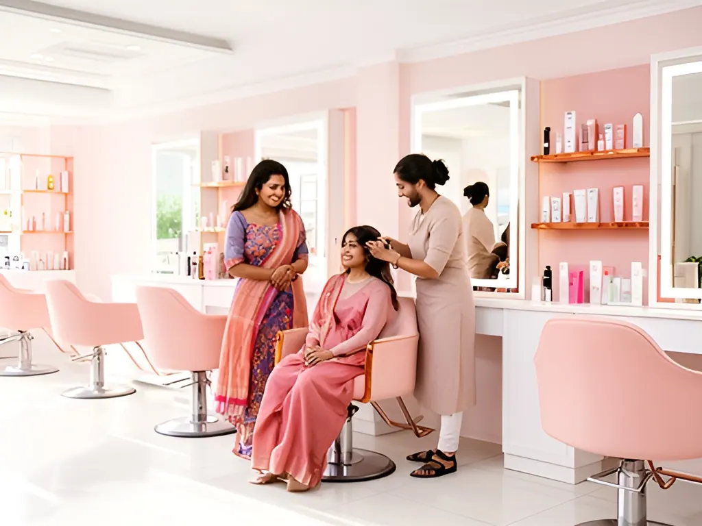 Neighbourhood unisex salon: salon or beauty parlour in India
