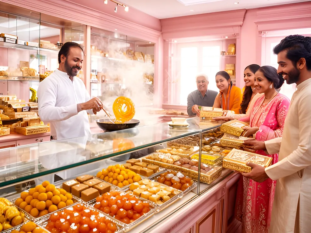 Standard sweet shop: sweet shop in India