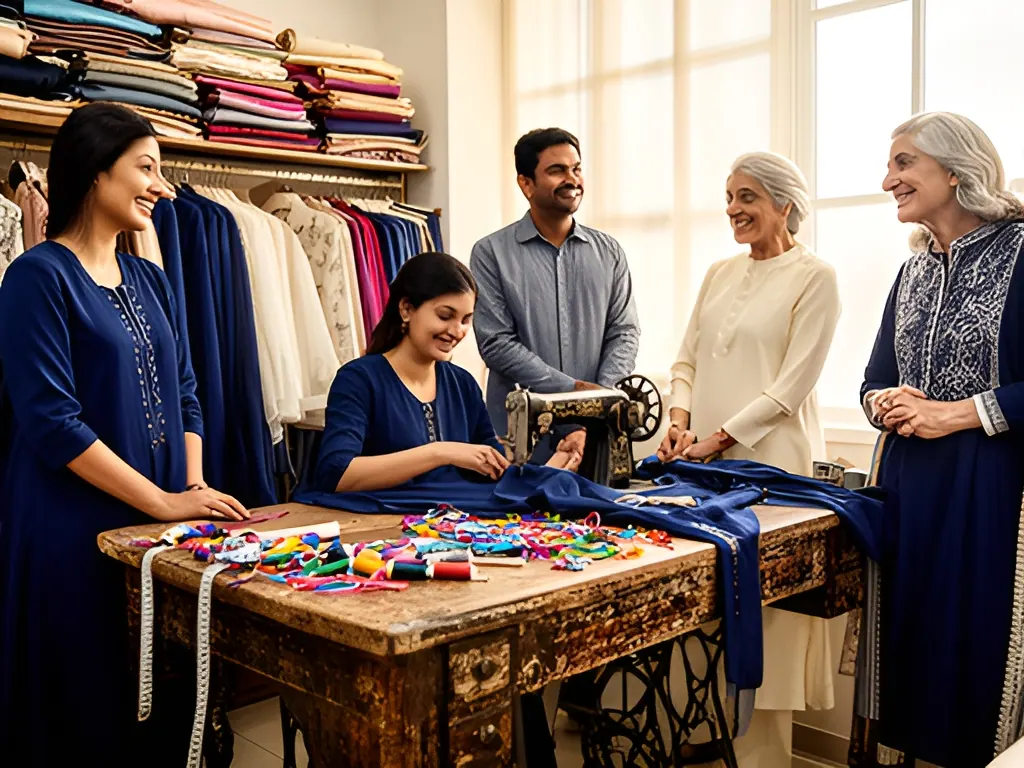 Ladies tailor shop: tailoring shop or boutique in India