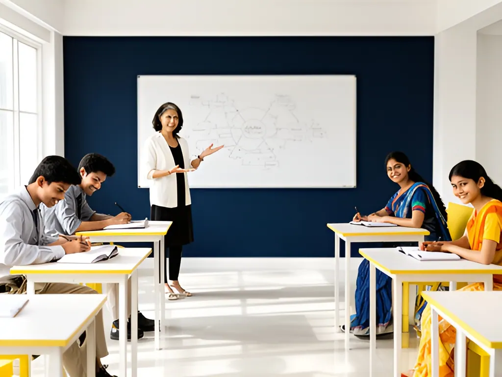 Multi-batch institute: tuition centre in India
