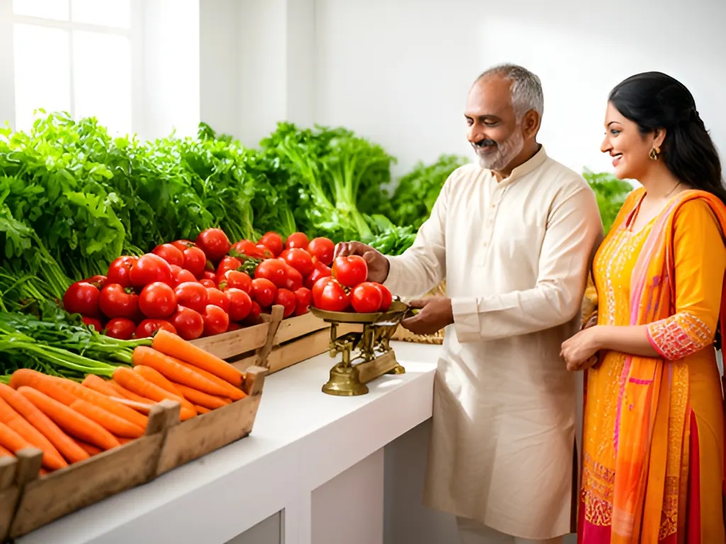 Small sabzi shop (80–200 sq ft): vegetable shop in India